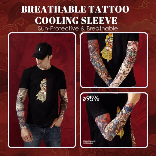 Sun-Protective Tattoo Cooling Sleeve
