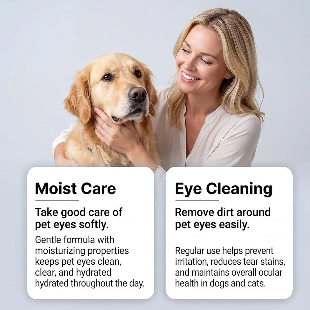 ClearPaws Pet Eye Care Drop.