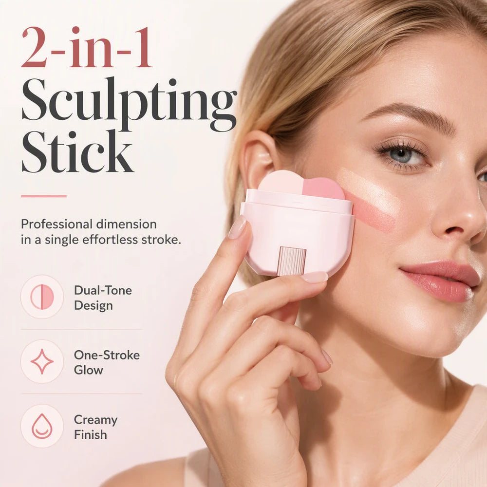 GlowDuo 2-in-1 Blush &amp; Highlighter Stick