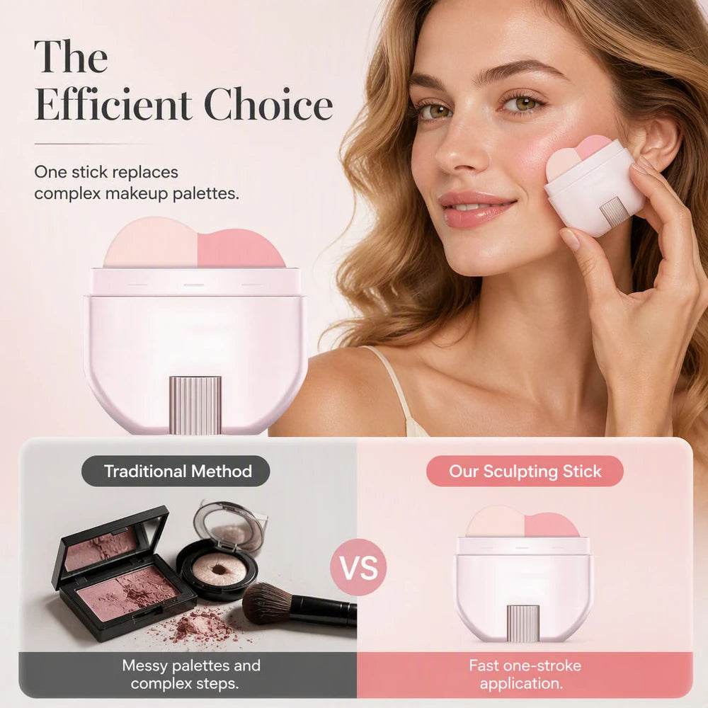 GlowDuo 2-in-1 Blush &amp; Highlighter Stick
